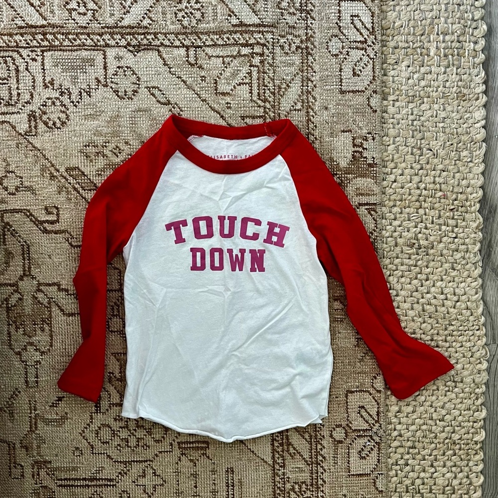 Elizabeth & Faith touchdown shirt. Size 2t.